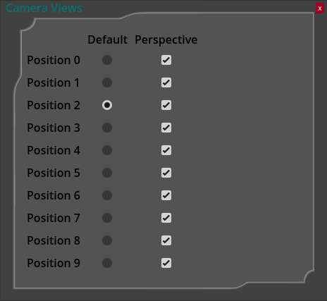 CUWB Viewer Camera Default