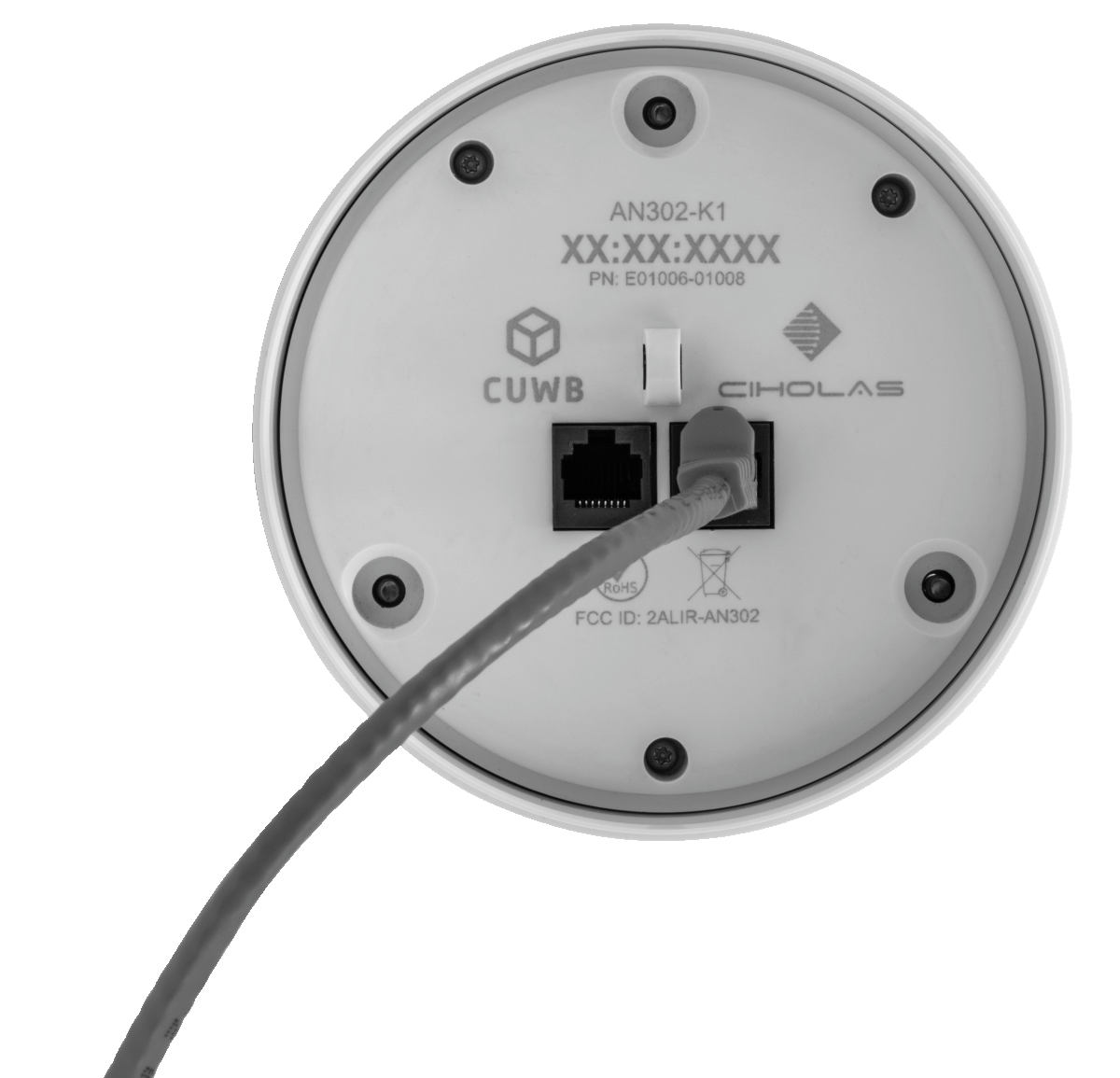 AN302 with single cable plugged in