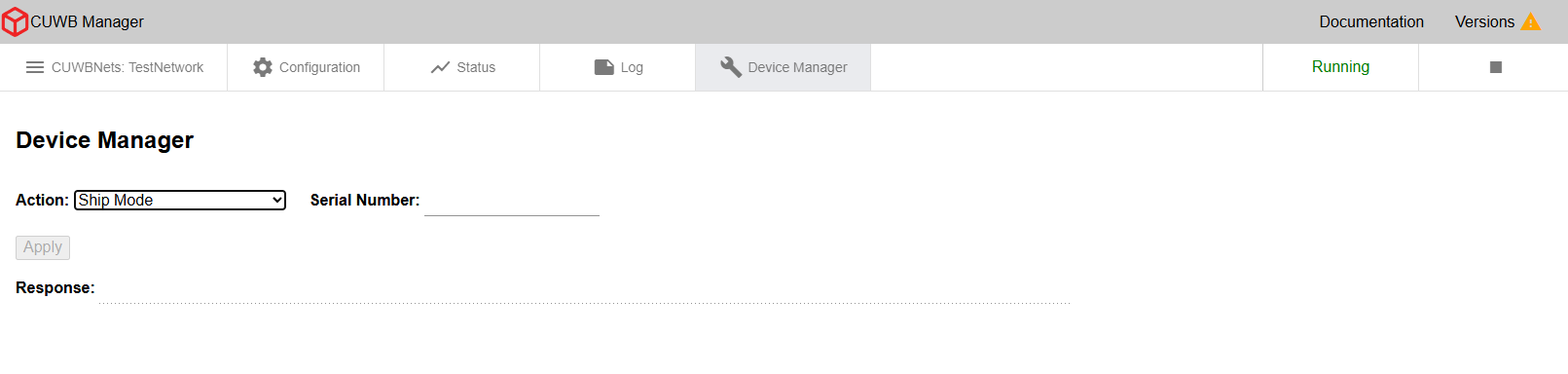 Device Manager Tab