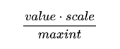 Scale Conversion Formula