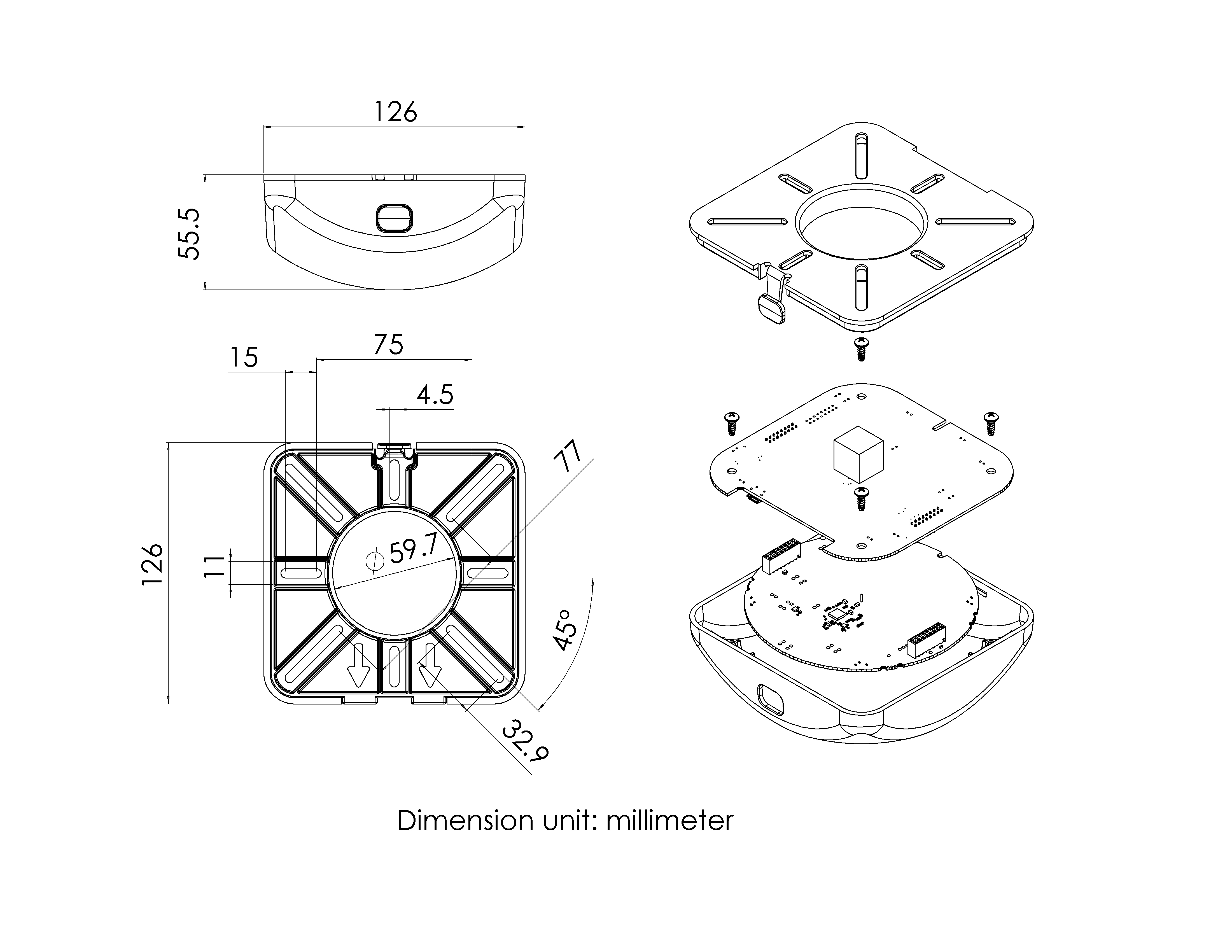 DWETH POE Mechanical Drawing